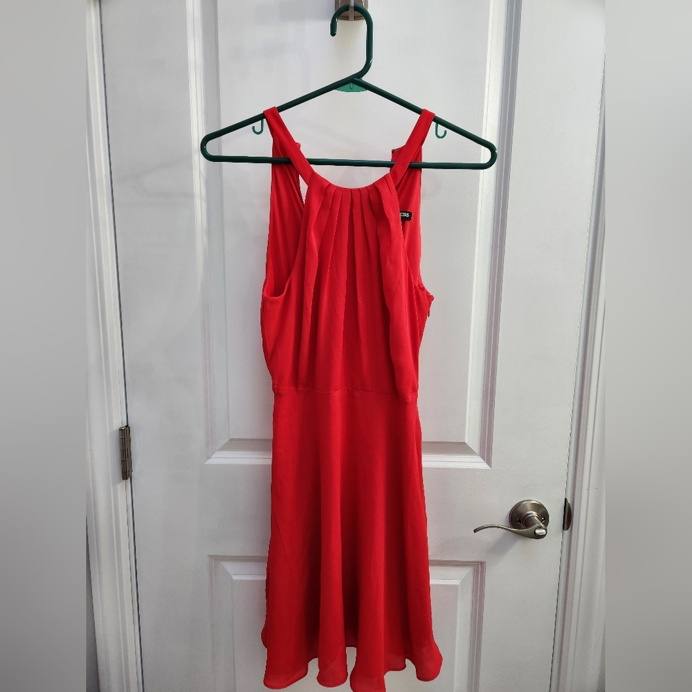 EXPRESS Red Party Dress